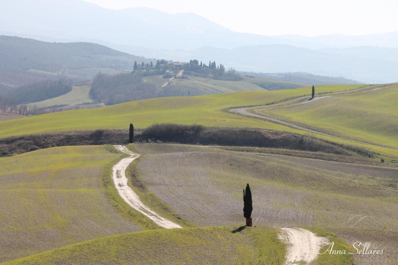 Ferienwohnung Soleluna San Quirico dʼOrcia Exterior foto